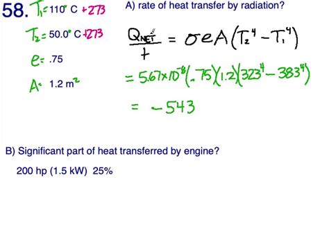 SOLVED:(a) Calculate the rate of heat transfer by radiation from a car ...