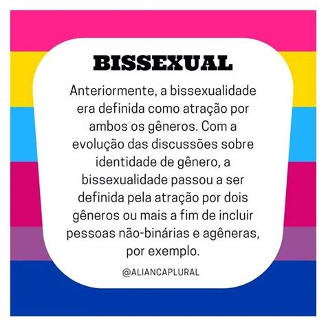 2° Explicando A Diferença Entre Bissexualidade E Pansexualidade