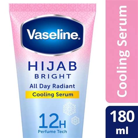 Jual VASELINE Body Serum Hijab Bright Cooling All Day Radiant 180ml