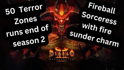 50 Terror Zone Runs In Diablo 2 Resurrected End Of Season 2 With