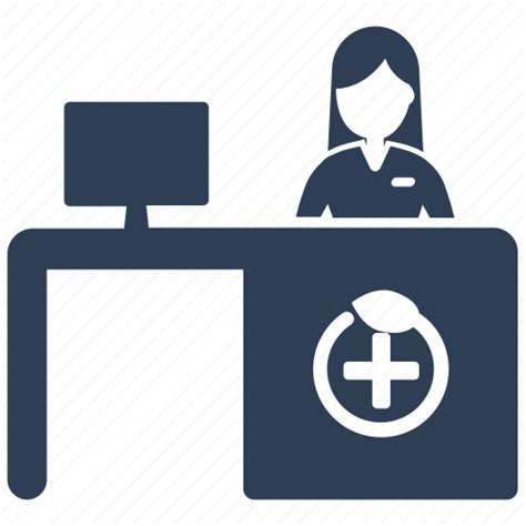 Medical Receptionist Clipart