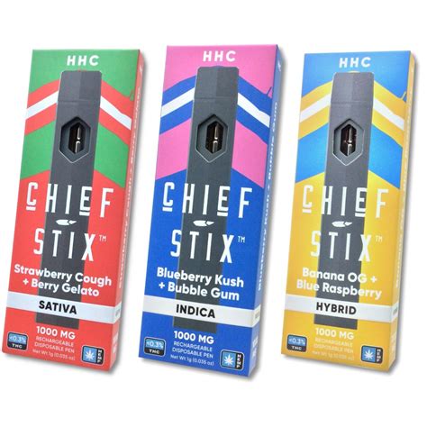 Chief Stix Hhc Disposable Vape Pen Charm City Hemp