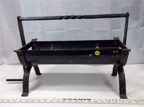 Antique Cast Iron Paper Log Roller