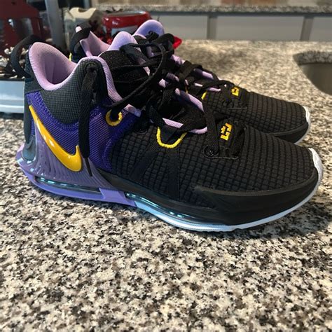 Nike Shoes Nike Lebron Witness 7 Purple Gold Black Poshmark