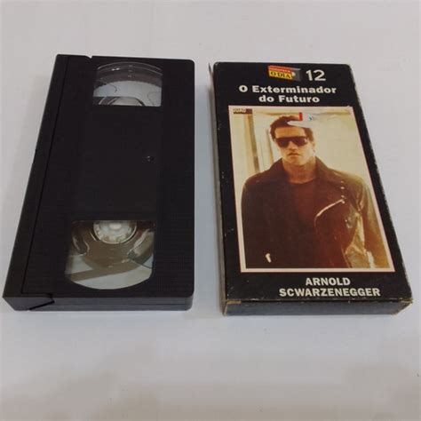 Fita Vhs O Exterminador Do Futuro Arnold Schwarzenegger Mercadolivre