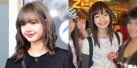 Line Of Photos Of Lisa Blackpinks Transformation From Pre Debut Until