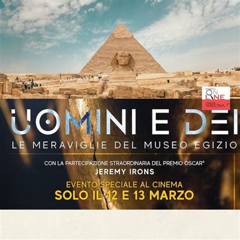 Uomini E Dei Le Meraviglie Del Museo Egizio Il Docufilm Con Jeremy