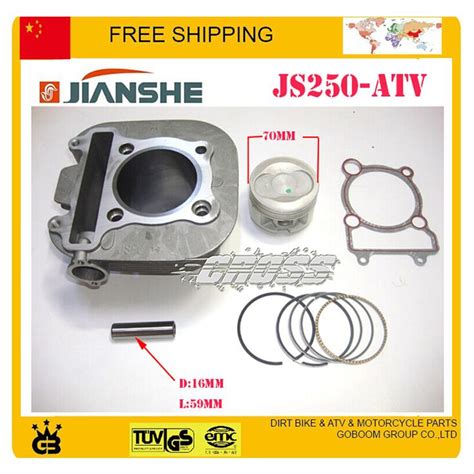 Jianshe Bashan 250cc ATV Loncin Air Cooled Cylinder Assy Cylinder Block