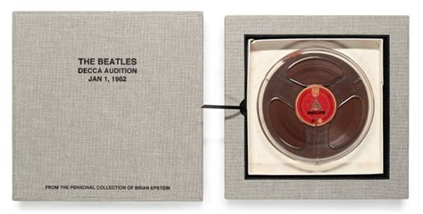 Decca Audition Tape Among Beatles Related Items To Be Auctioned This