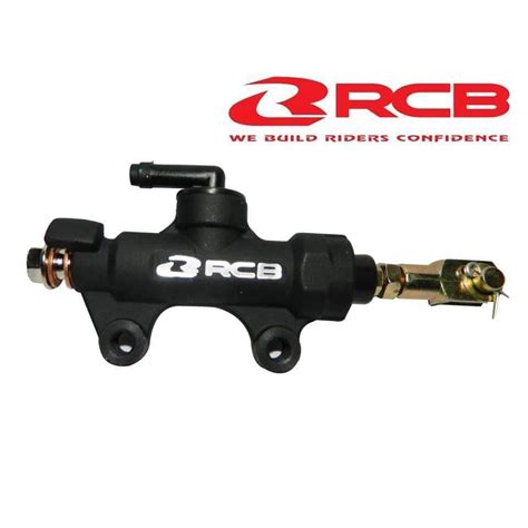 Rcb Rear Brake Master Pump Charcoal Black Universal Fit Shopee