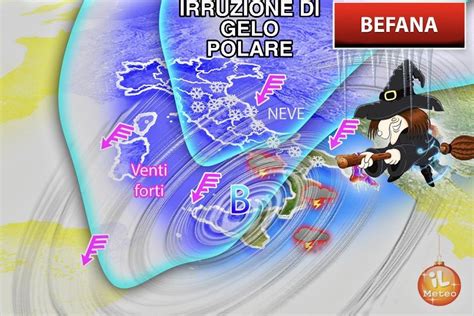 METEO Befana Da Incubo Con Freddo Neve E Vento Forte