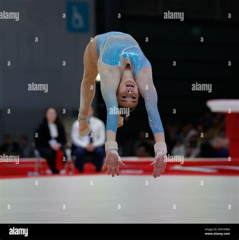 Exhibition Centre Liverpool Uk 25th Mar 2023 British Gymnastics