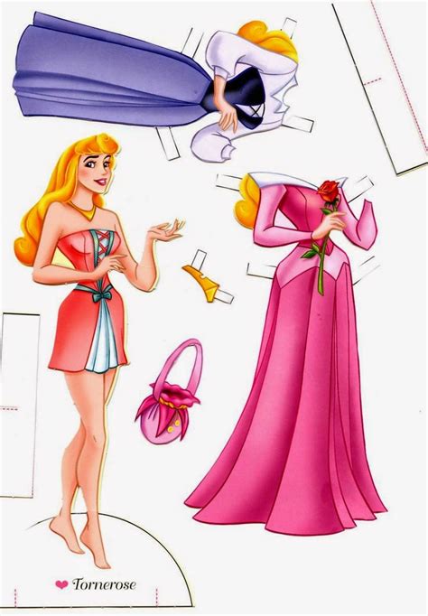 Disney Movie Princesses Princess Paper Dolls