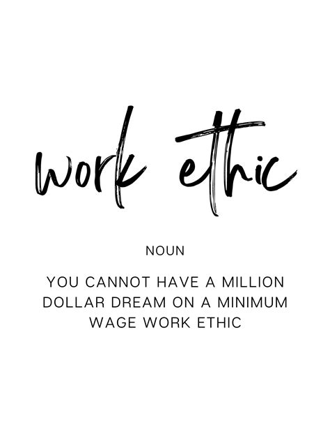 Work Ethic Quotes Artofit