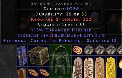 Perfect 1036d Eth Sacred Armor Topic D2jsp