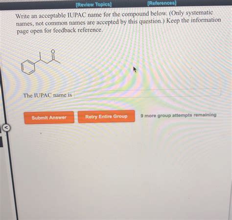 Solved Review Topics References Write An Acceptable Chegg