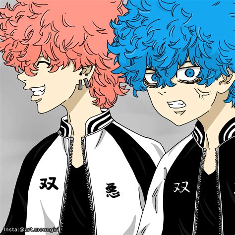 Twins Kawata Gemelos Kawata Tokyo Revengers