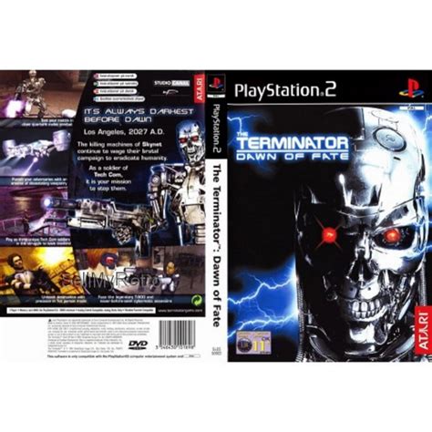 The Terminator Dawn Of Fate Pal For Sony Playstation 2ps2 From Atari Sles 50922