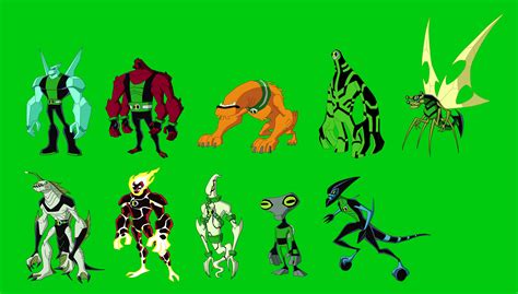 Ben 10 Original Aliens Ben 10 Aliens Photo 45524593 Fanpop