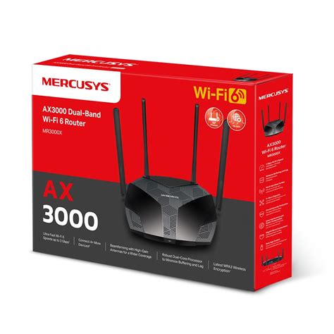 Mr X Router Ax Wi Fi De Doble Banda Bienvenido A Mercusys