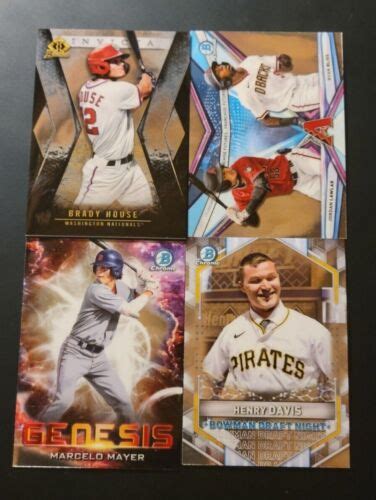 Bowman Draft Chrome Inserts With Top Prospects You Pick The Card