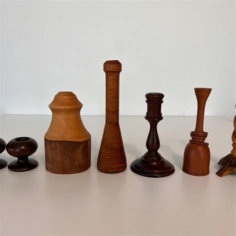 Wood Candle Holders - Etsy