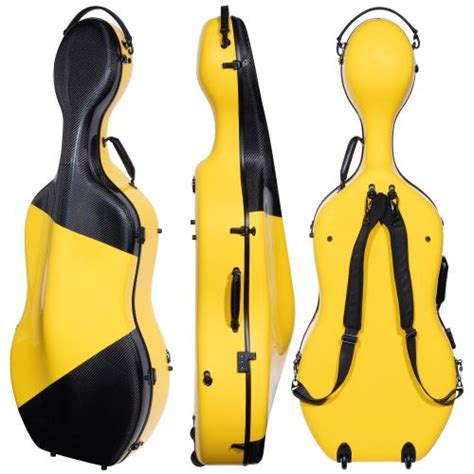 Mi Vi Mastery Cello Case Model Cc Pure Carbon Fiber Cello Case