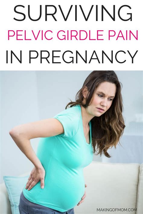 How To Get Relief From Pelvic Girdle Pain During Pregnancy Making Of