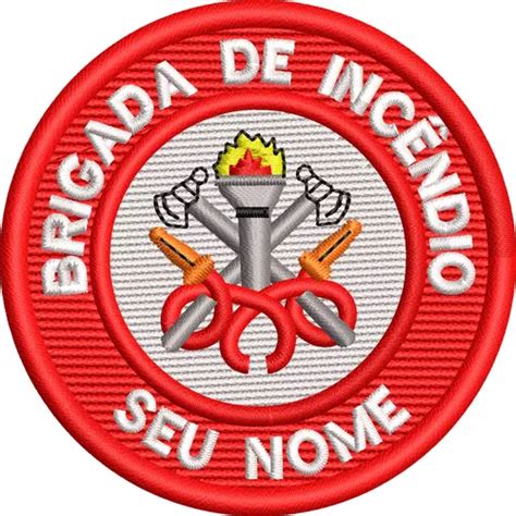 Bordado Brigada De Inc Ndio Brigadista Kit Un Frete Gr Tis