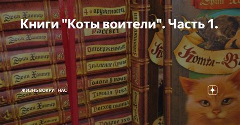 Книги "Коты воители". Часть 1. | Жизнь вокруг нас | Дзен