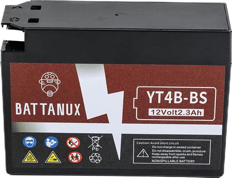 Amazon Fr Battanux Yt B Bs Batterie Et Batterie Pour Motocyclette