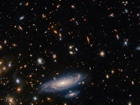 La Espectacular Imagen Del James Webb Que Revela Una Hermosa Galaxia Con Forma De Espiral