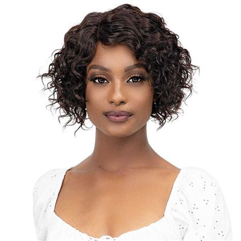 Janet Collection Natural Virgin Remy Human Hair Deep Part Wig Delilah