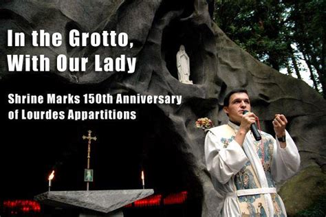 Shrine Mark's 150th Anniversary of Lourdes Apparitions | The Divine Mercy