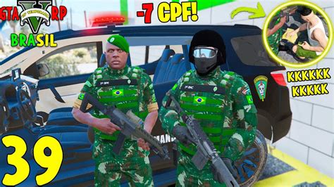 Gta Roleplay Brasil Bateu De Frente J Era Os Recrutas Kkkk