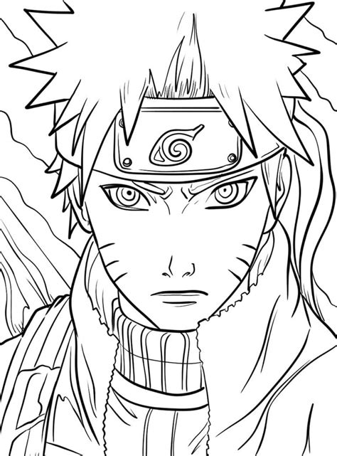 22 Disegni Naruto Da Colorare Stampabili Gratuite Divertimento Ninja