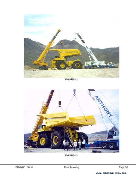 Komatsu Dump Truck 960e 1 Field Assembly Manuals