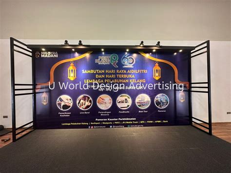 event backdrop tarpaulin lighting system backdrop printing display