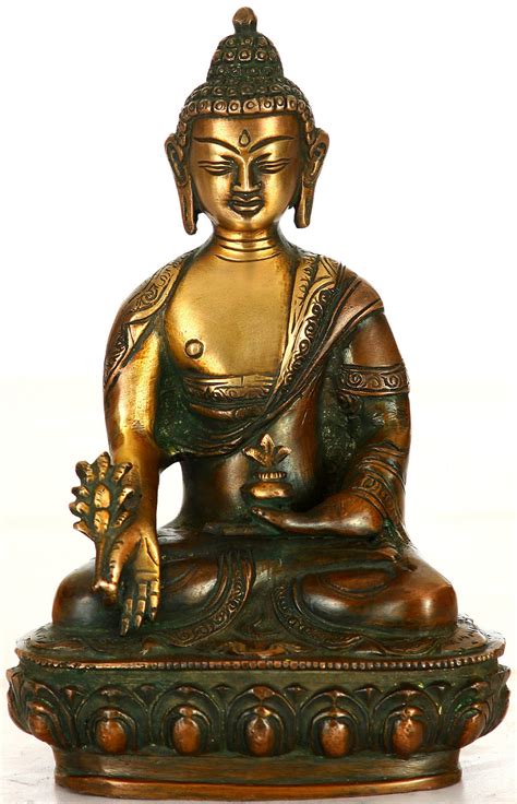 8 Tibetan Buddhist God The Medicine Buddha In Brass Handmade Made