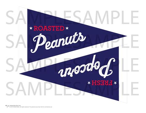 Baseball Party Instant Download / Pennant Flags / Baseball - Etsy