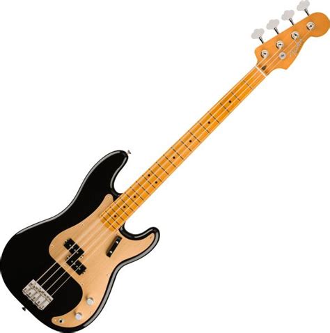 Fender Vintera Ii S Precision Bass Mex Mn Black Basse