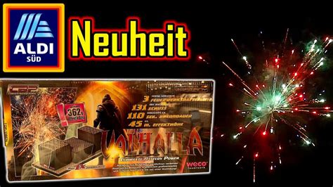 WECO VALHALLA VERBUND 26 99 ALDI NEUHEIT 2024 Feuerwerk YouTube