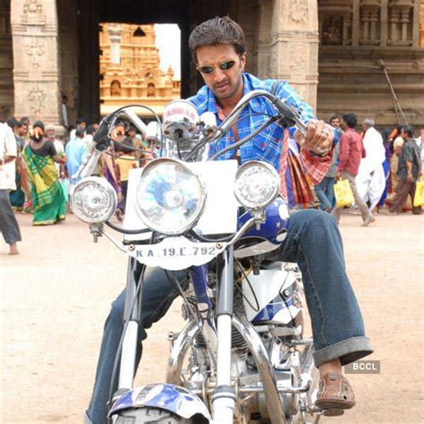 Sudeep In A Still From The Kannada Movie Mr Theertha