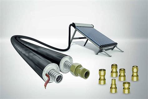 DuoSolar 220 Armacells Pre Insulated Twin Pipe System For Evacuated