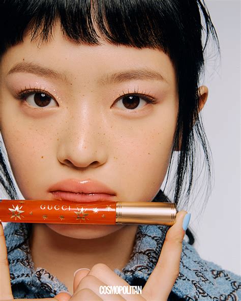 Newjeans ハニ「gucci Beauty」とコラボしたグラビア公開透明感あふれる肌に視線釘付け Kstyle