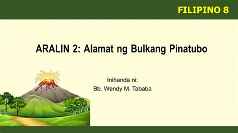 Solution Aralin 1 2 Alamat Ng Bulkang Pinatubo Studypool