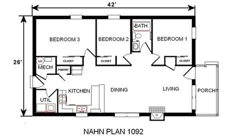 Low Cost Housing Floor Plans