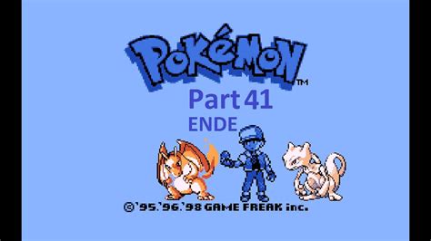 Lets Play Pokemon Blaue Edition Part 41 FINALE YouTube