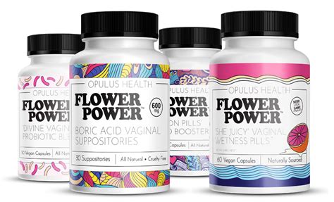 Flowerpower™ For Vaginal Health Flower Power® Feminine Health