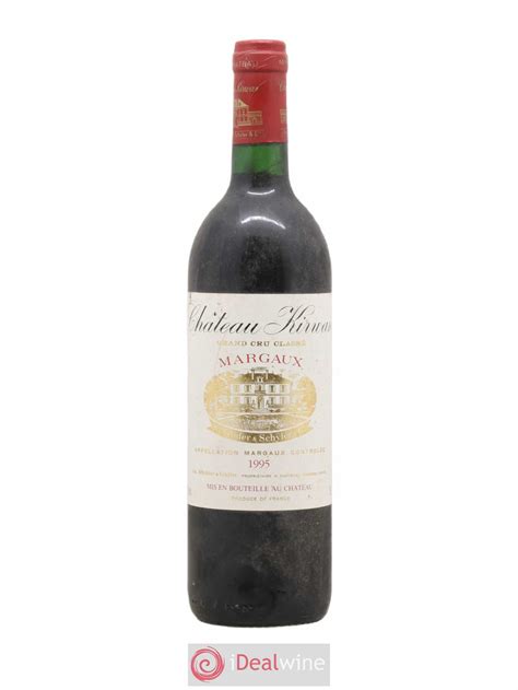 Acheter Château Kirwan 3ème Grand Cru Classé 1995 Lot 4849